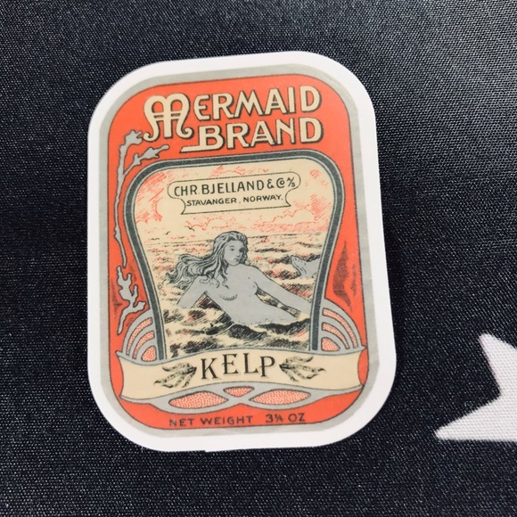 Mermaid Kelp Witchy Sorceress Supreme Potion B0ttle Label Sticker - Picture 2 of 6